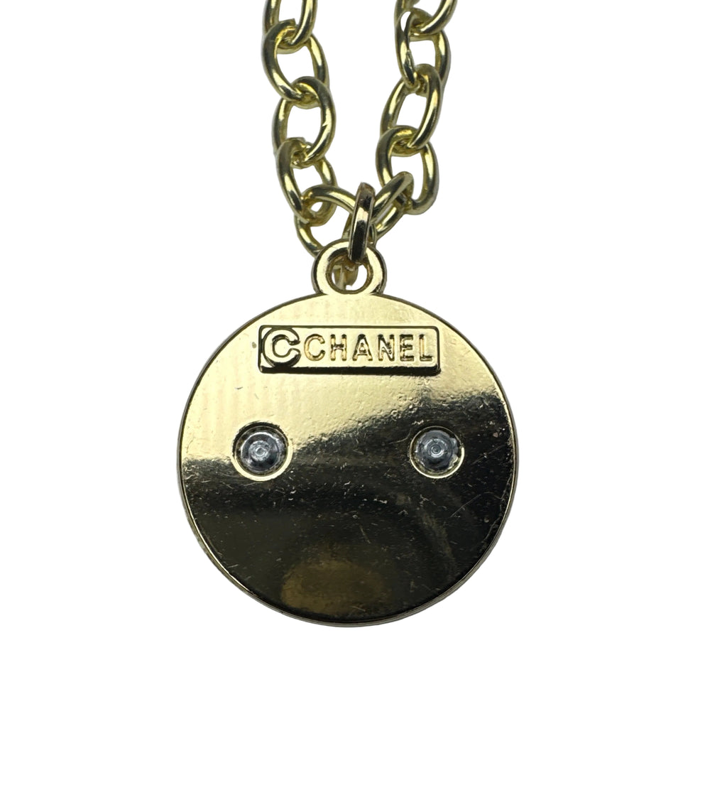 CC Diamond Flower Necklace