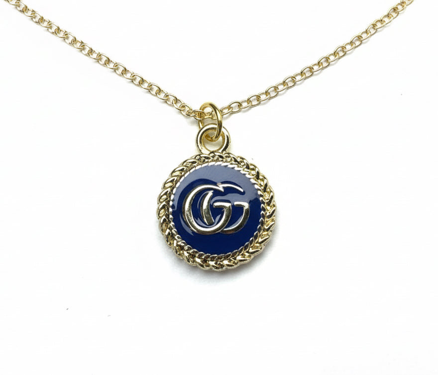 GG Navy Necklace
