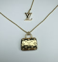 Double LV Charm Necklace