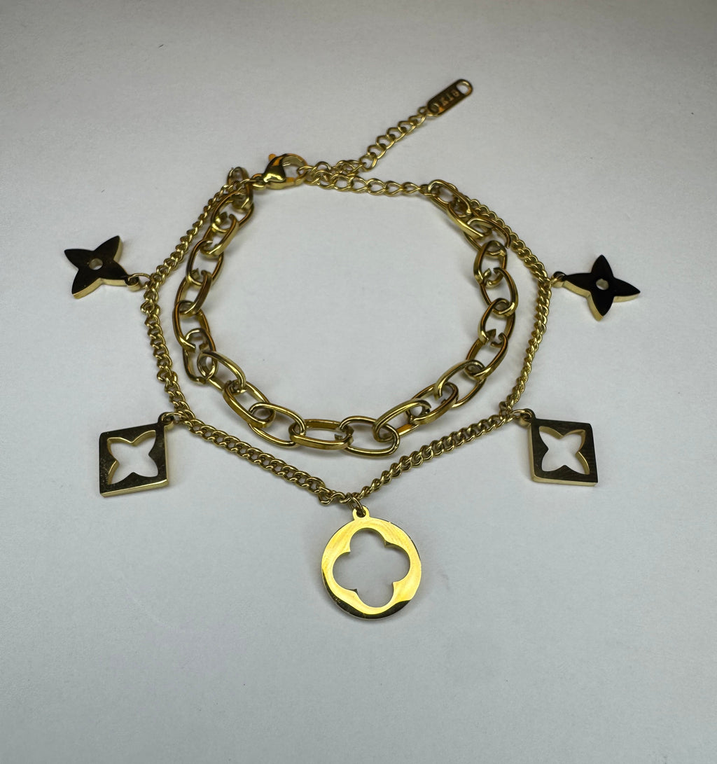 LV Charm Bracelet