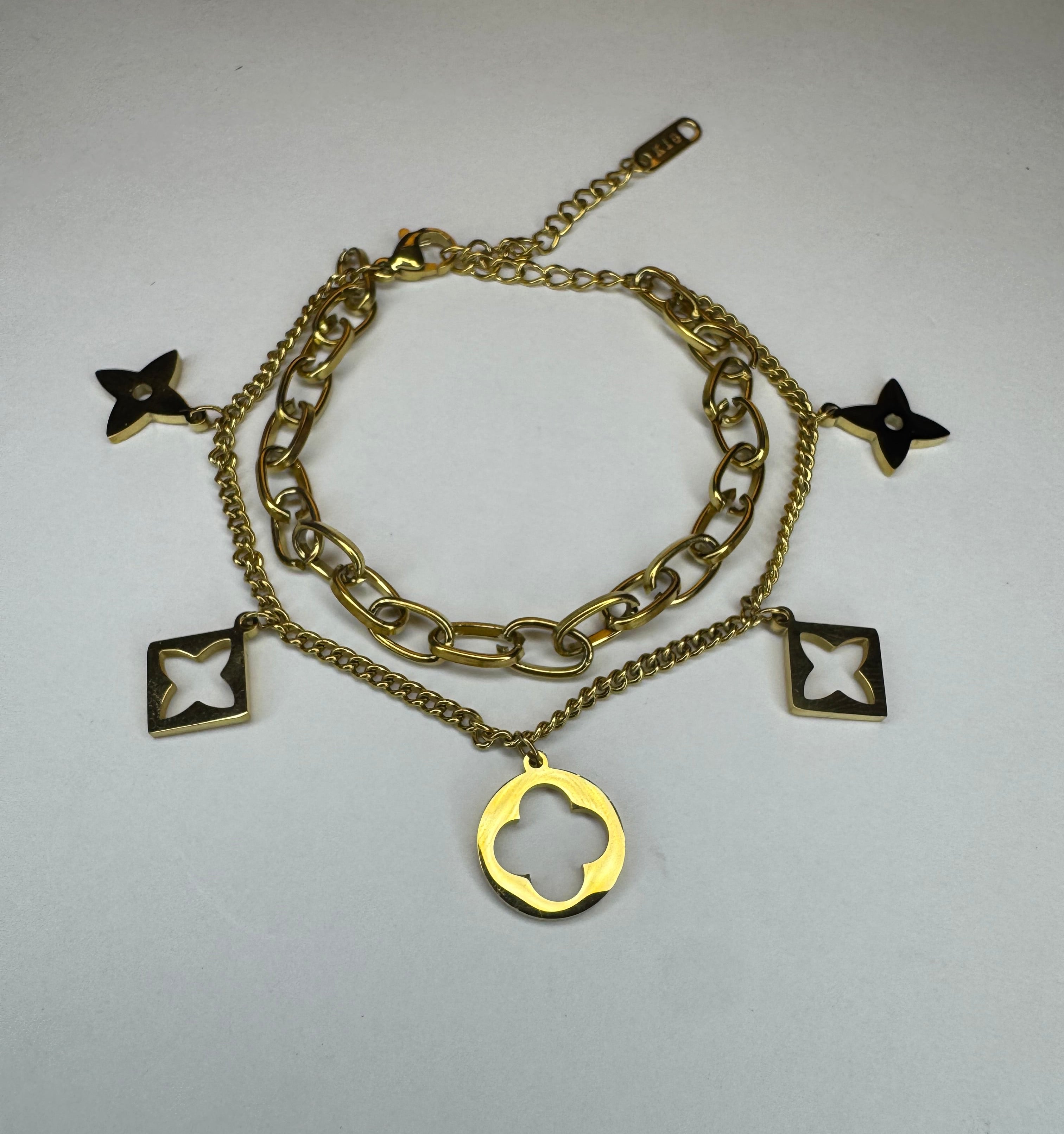 LV Charm Bracelet