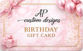 Birthday Gift Card ✨