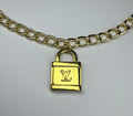 LV Lock Necklace