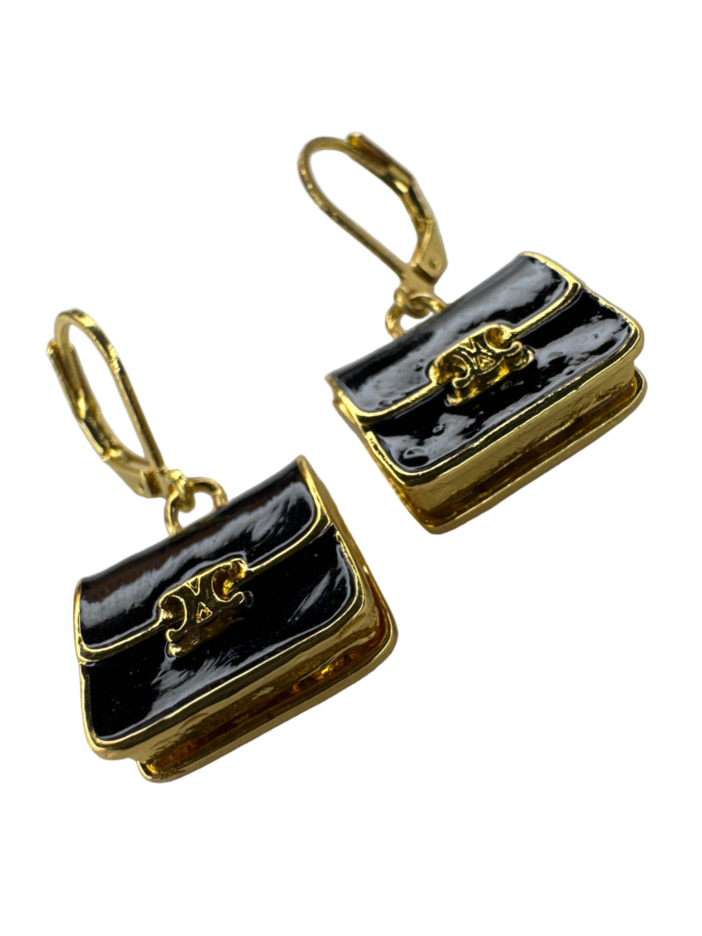 Celine Purse Earrings