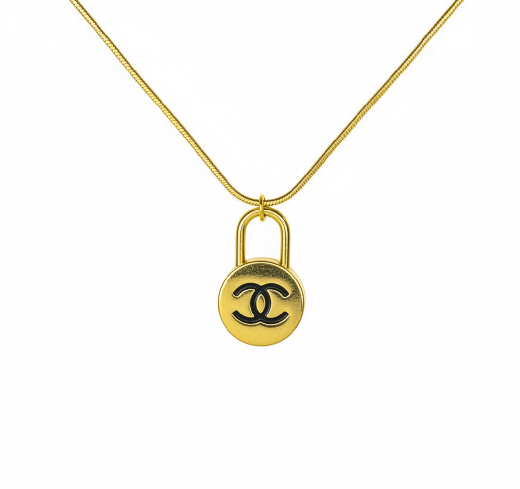 CC Lock Necklace