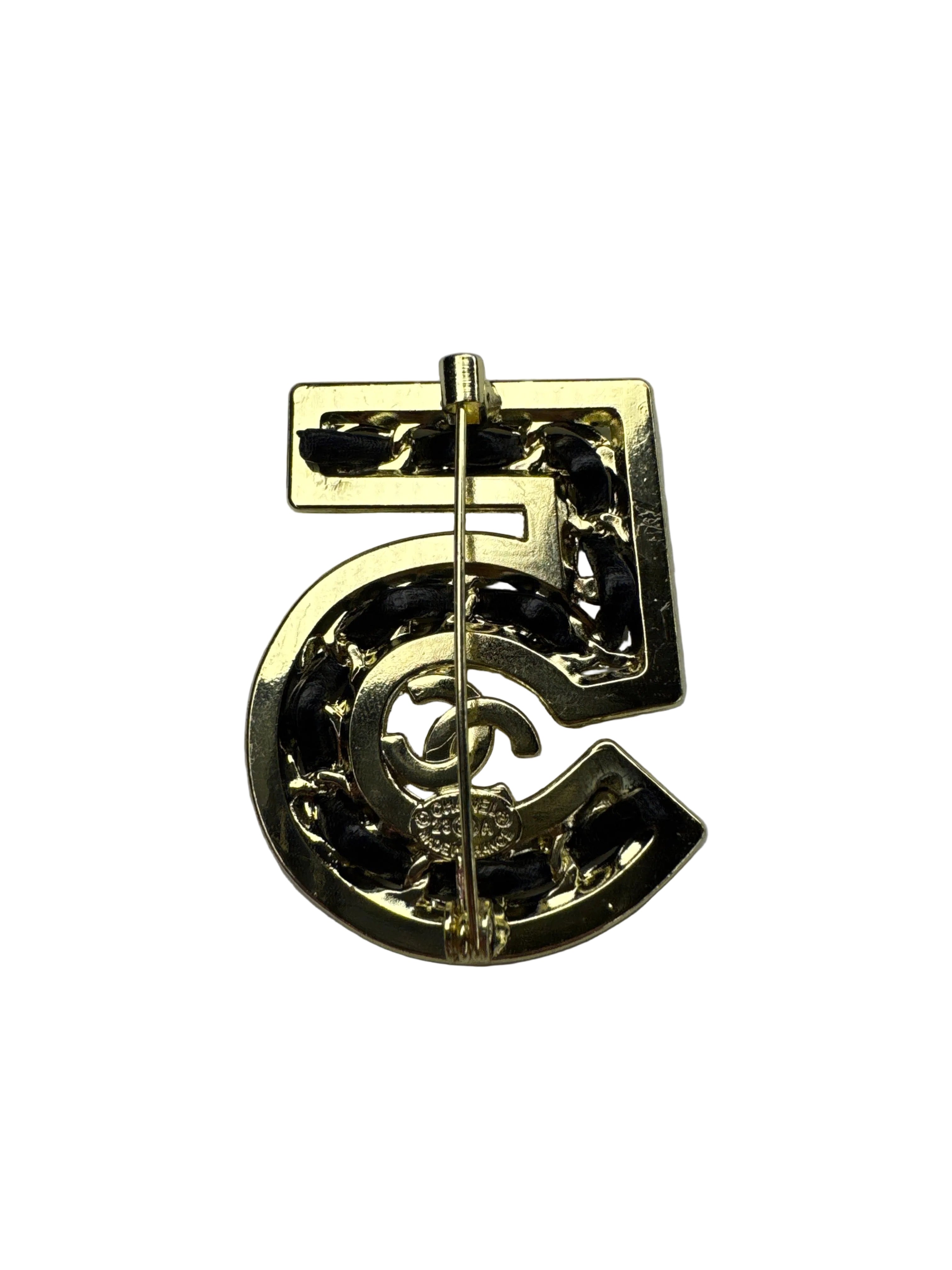 Chanel #5 Brooch